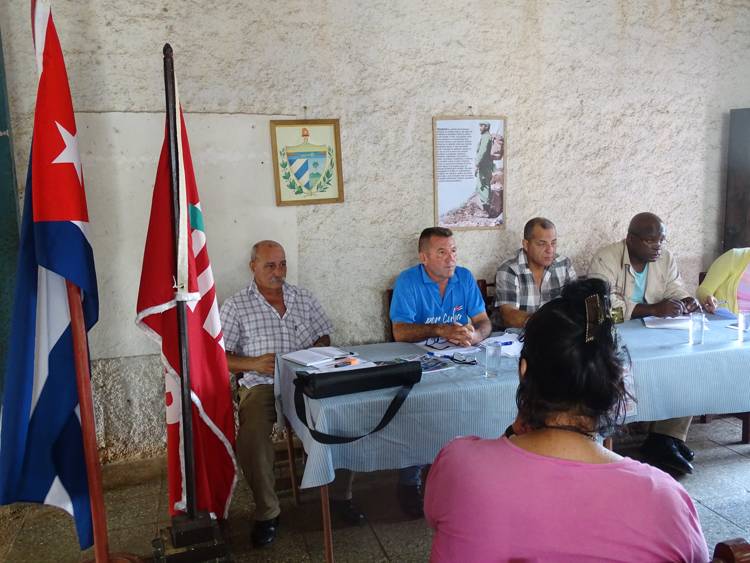 Representatives of the ANAP./Photo: Author