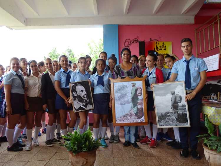 Students at High School Orlando González./Phto: Archive