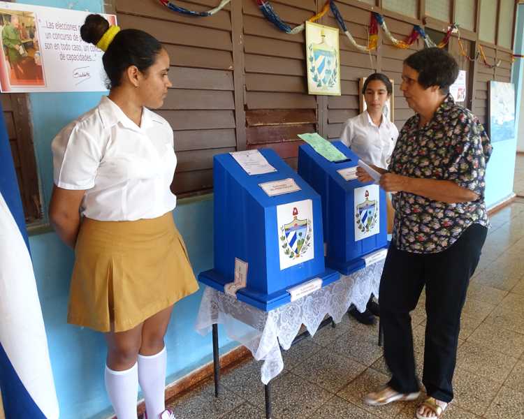Colegio electoral de la Comunidad Cubitas.