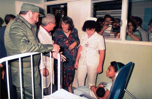 184.fidel en el hospital de marianao