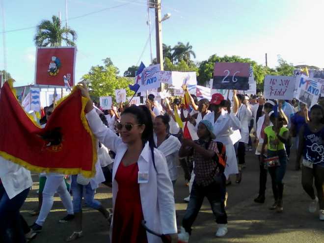El sector de la Salud compactado y entusiasta.