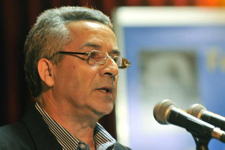Juan Rodríguez Cabrera nuevo presidente del Instituto cubano del libro/Foto: PL
