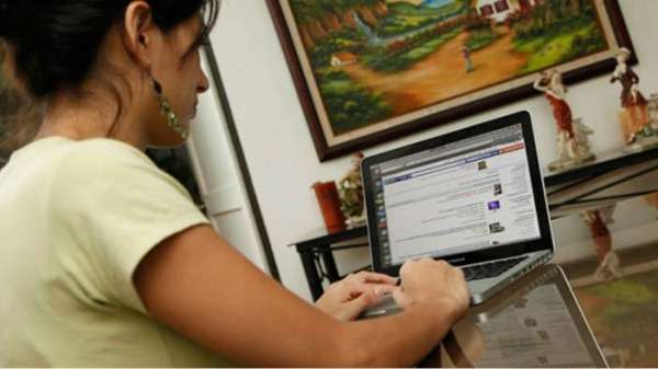 Internet en hogaeres cubanos/Foto: Cadenagramonte