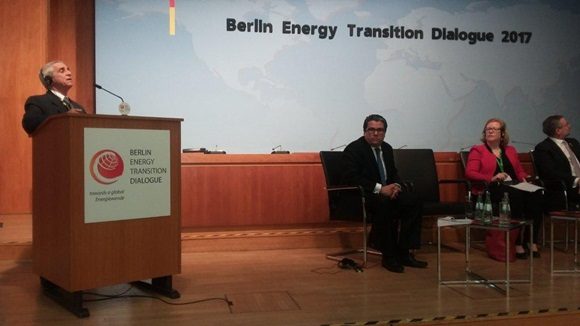 Interviene Ministro cubano de Energía y Minas en tercer Diálogo sobre la Transición Energética en Berlín/Foto: Cubadebate