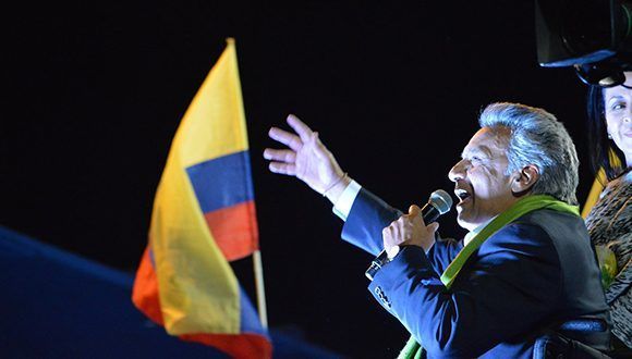 Lenín Moreno es oficialmente el nuevo presidente de Ecuador/Foto: Cubadebate