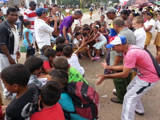 Con una gran fiesta los pioneros cubiteños celebraron su día/Foto: Autor