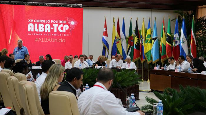  El canciller cubano, Bruno Rodríguez Parrilla, inauguró el XV Consejo Político del Alba./Foto: Granma