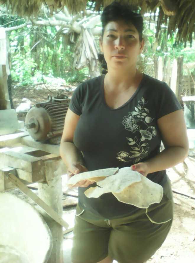 Por más de 15 años elaborando el casabe