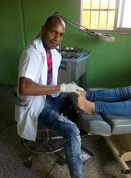 Ailán Cintra Castillo, joven internacionalista en Venezuela.