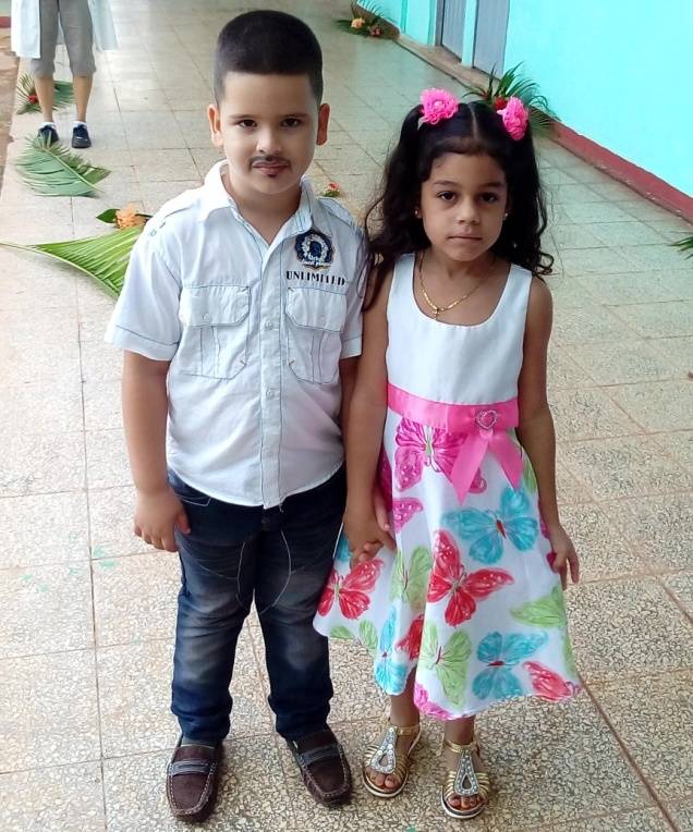 Andy Martínez Velazco y Lizandra Cruz Montero.