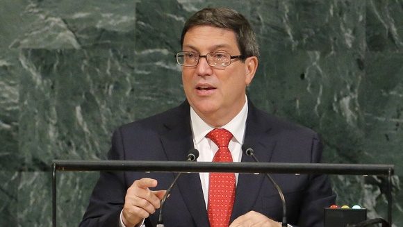 El canciller Bruno Rodríguez afirmó hoy en la Asamblea General de la ONU que cualquier intento de destruir a la Revolución cubana fracasará, en respuesta a la decisión del presidente estadounidense, Donald Trump, de recrudecer el bloqueo contra la isla. 