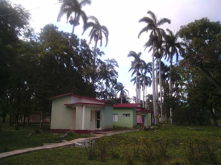 Cabañas de la Base de Campismo Los Cangilones.