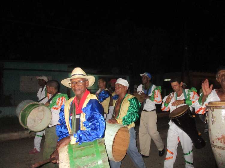 Conga cubiteña./Foto: Autora
