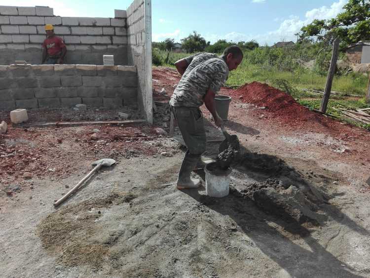 Construcciones en Puerto Piloto./Foto: Autora