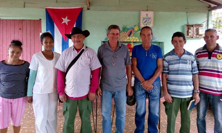 Delegados del Consejo Popular Vilató.