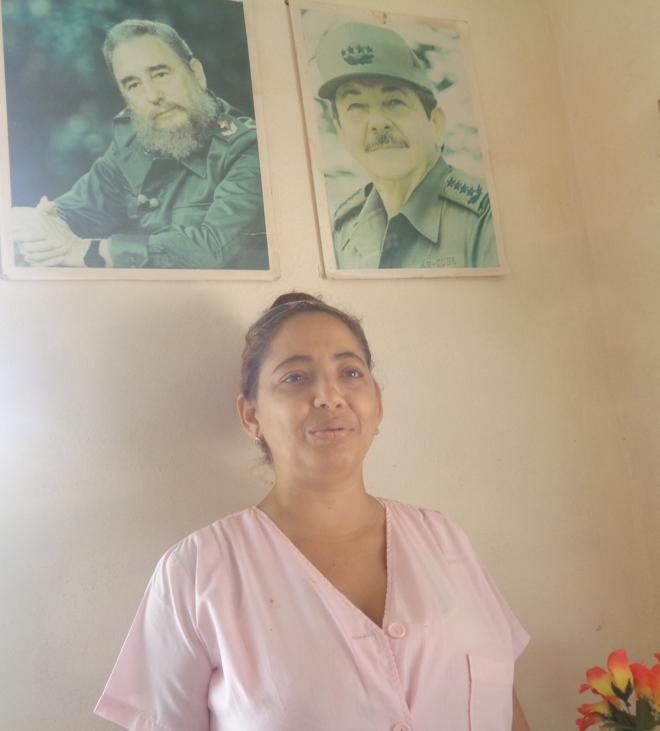 Dianelis Rojas Acuña subdirectora del centro.