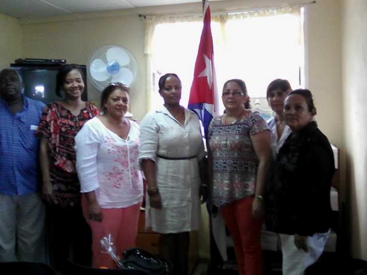 Diputados del Parlamento cubano intercambian con Fiscalía en Sierra de Cubitas.