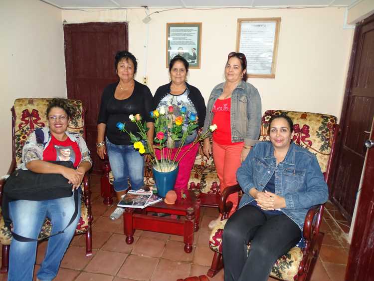 Dirigentes de la FMC en fraternal encuentro. 