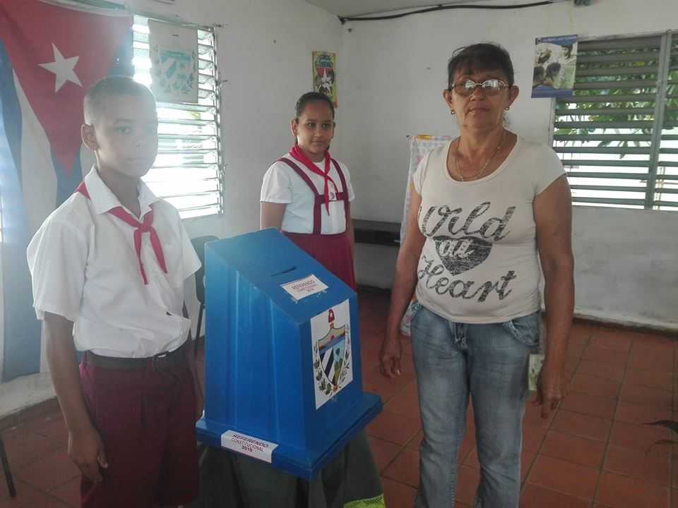 Electora de la circunscripción 4 reafirma su voto por la Revolución./Foto: María Castañeda Varona.