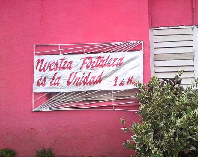 Empresa de Comercio lista para la celebaración del Primero de Mayo