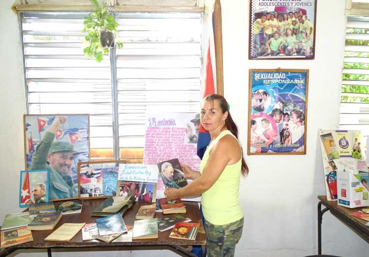 Exposición Fidel entre nosotros.