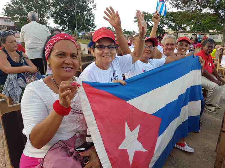 Federadas cubiteñas en acto provincial.