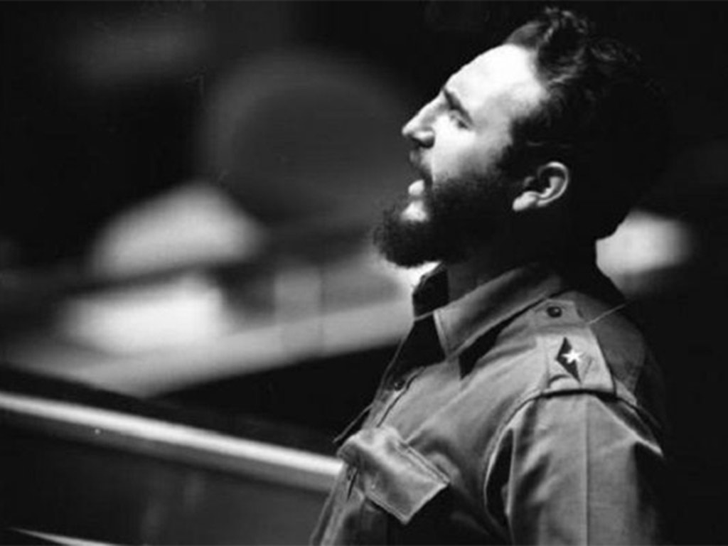 Fidel CVastro en la ONU 1960