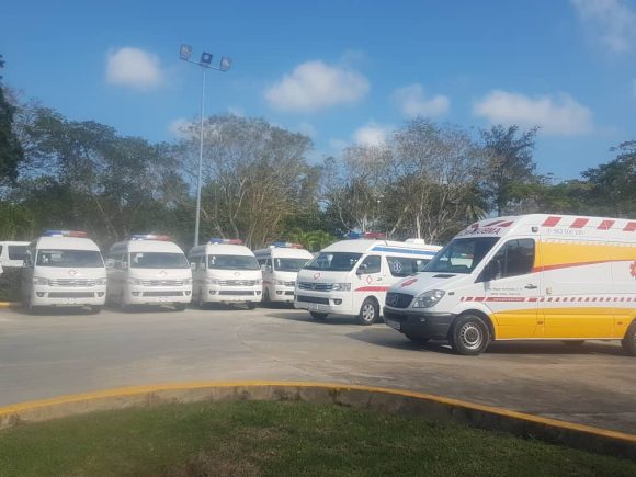 Todas las provincias y el municipio especial Isla de la Juventud, recibirán nuevas ambulancias. Foto: @Twitter José Angel Portal Miranda.