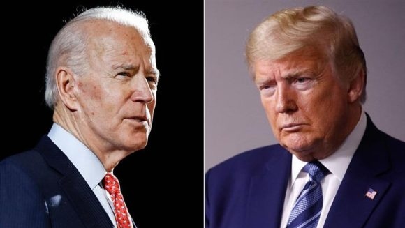 Joe Biden y Donald Trump. Foto: Archivo.