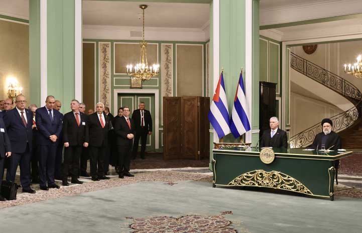 Cuba e Iran refuerzan relaciones.