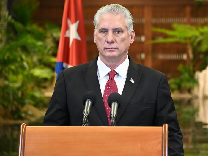  Miguel Díaz-Canel Bermúdez en la reunión del Consejo Supremo Económico Euroasiático Foto: Estudios Revolución 