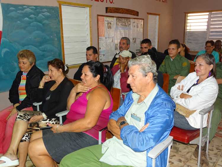 Integrantes del Cine-club.