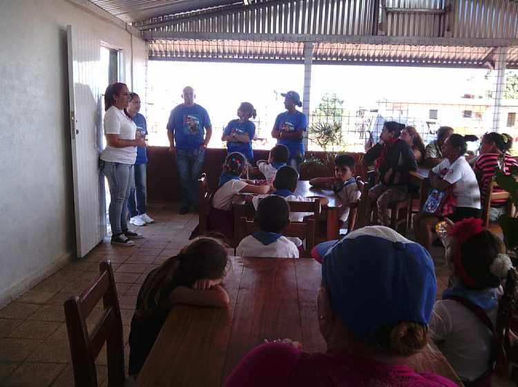 Intercambio en Playa Puerto Piloto.