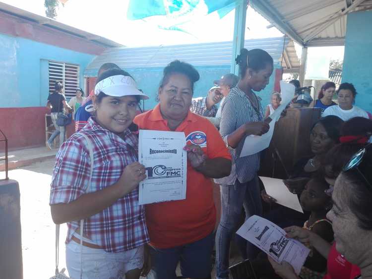 La joven Belises Nuñez Castillo destacada en la FMC.
