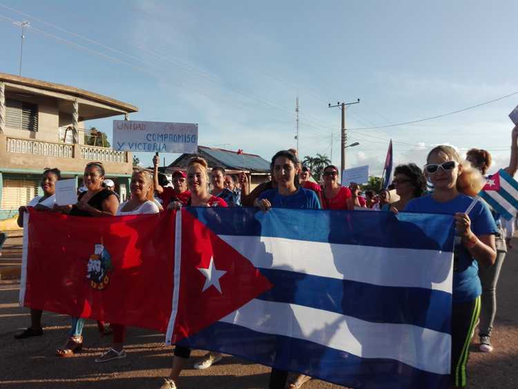 Legado de Fidel en los cubiteños./Foto: Autora.