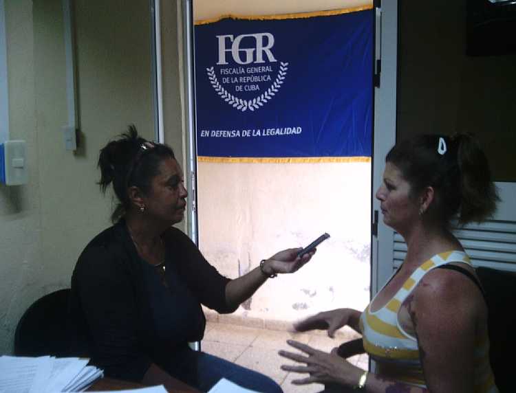 Leornor Paso Paz, fiscal municipal en Sierra de Cubitas./Foto: Autora