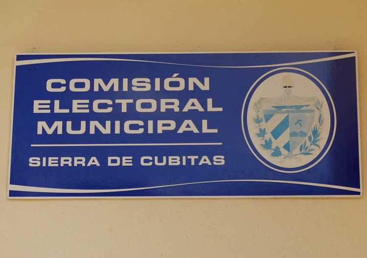 Logotipo de Comisión Electoral Municipal./FOto: Autora