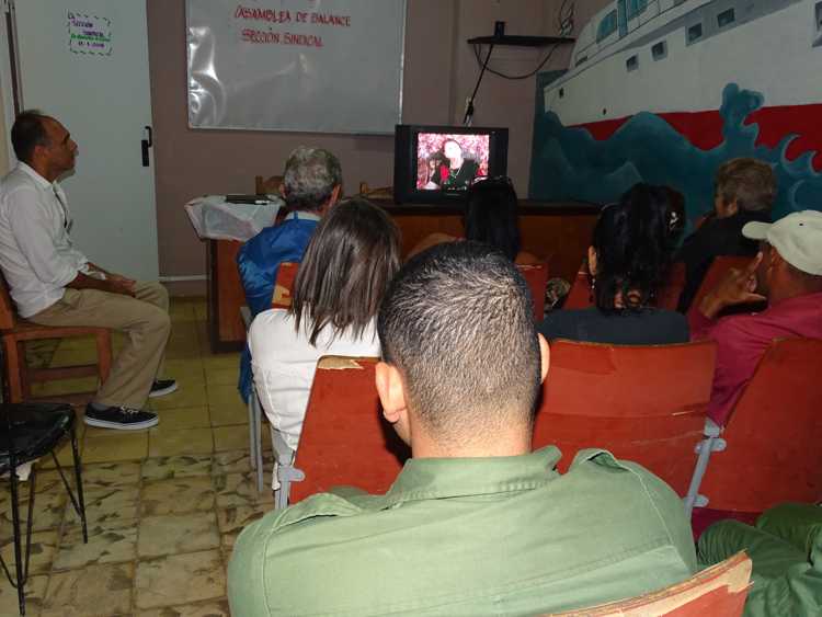 Momentos de observación del documental.