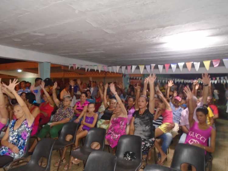 Participación popular en la asambleas de nominación./Foto: Archivo