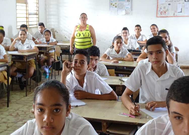 Participantes del Concurso Fidel es Cuba.