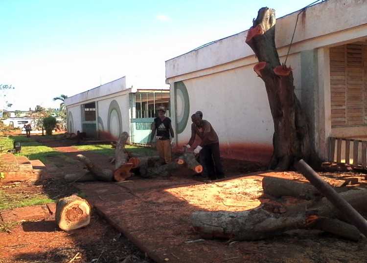 Patio del Círculo Infantil Sonrisas del Futuro.