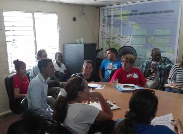Pepresentantes de entidades y organismos de la provincia de Camagüey./Foto: Autora