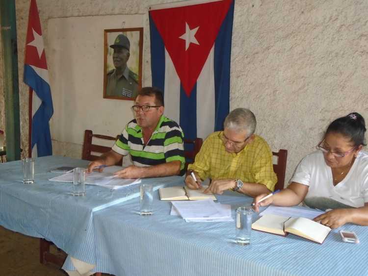 Pleno de la Anap en Sierra de Cubitas.