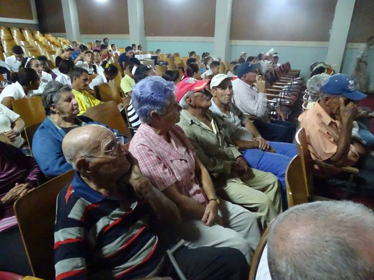Público asistente a la actividad.