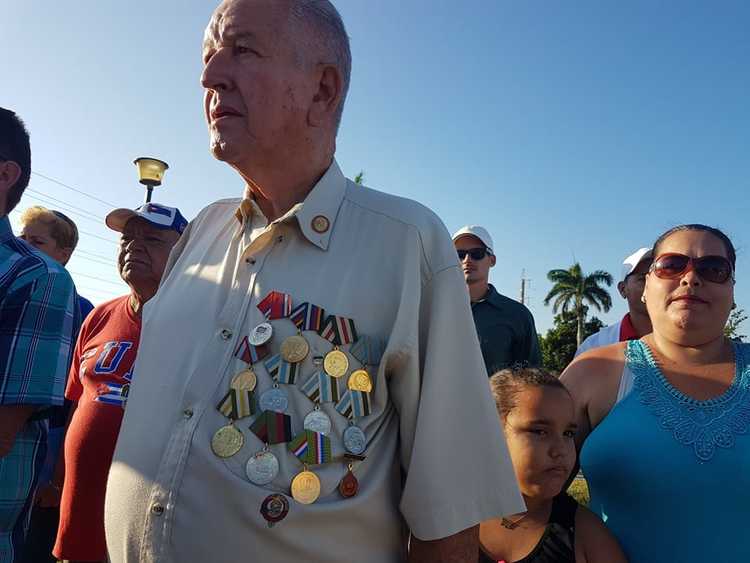 Raúl Bárcena Ramos combatiente internacionalista que participó en la liberación de Angola.