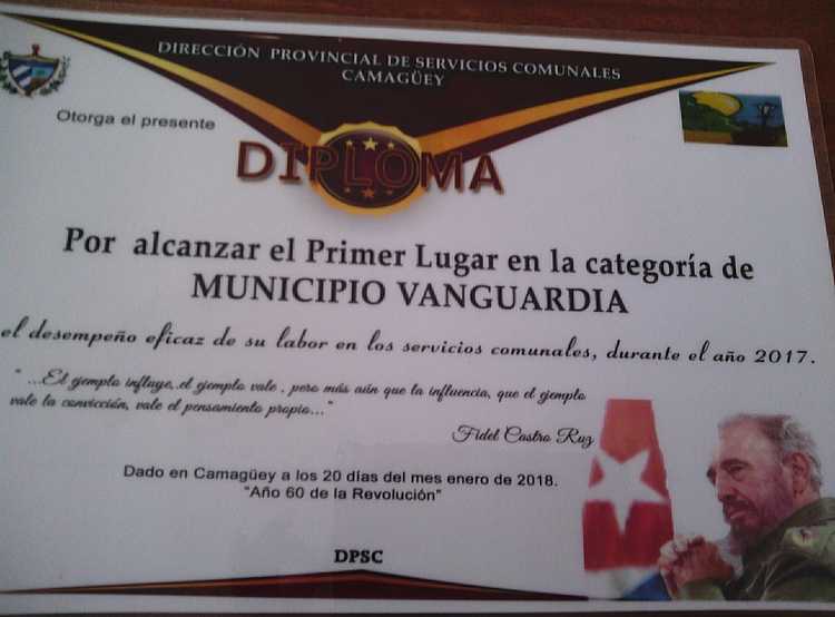 Reconocimiento por la labor del sector.