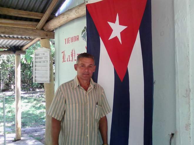 René Almarales, delegado en Banao.
