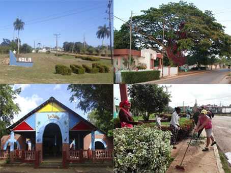 Sitios públicos del poblado de Sola.