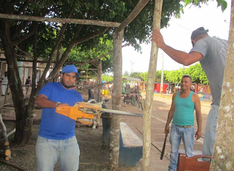 Trabajadores del Hotel Canasí.