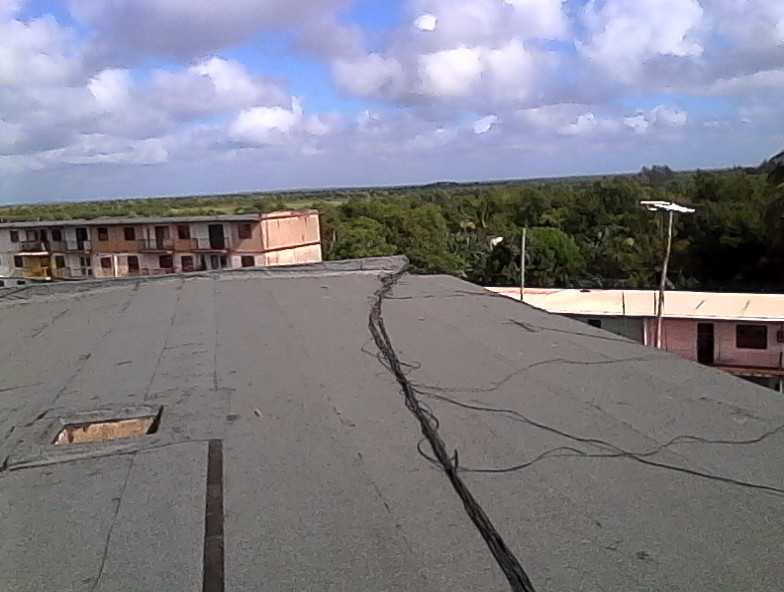 Ubicación final del tendido telefónico.